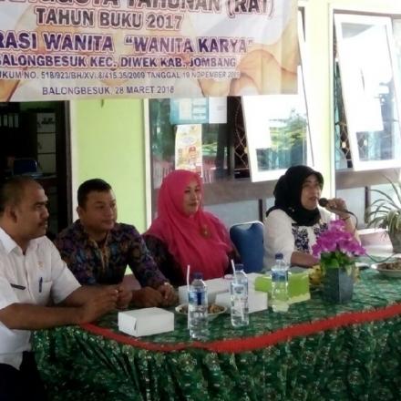 Rapat Tahunan KopWan Balongbesuk