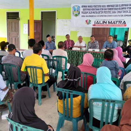 Rembug Jalin Matra Desa Balongbesuk