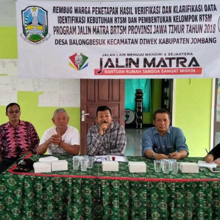 Rembug Jalin Matra Desa Balongbesuk