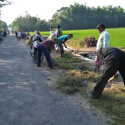 Gugur Gunung Dusun Balongbesuk