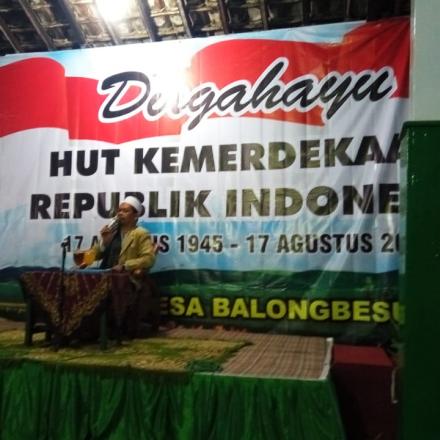 Malam Tirakat Desa Balongbesuk