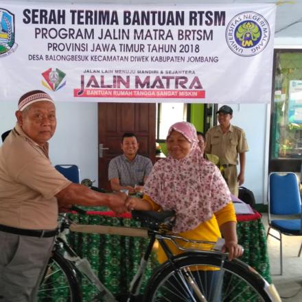 Penyerahan Bantuan RSTM Program Jalin Matra