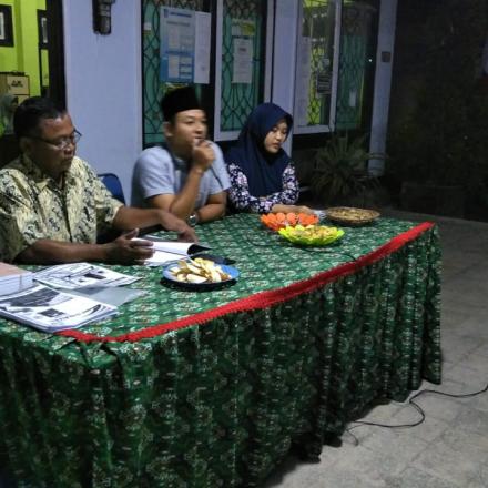 Sosialisasi Kegiatan Jalan Sehat Kreasi