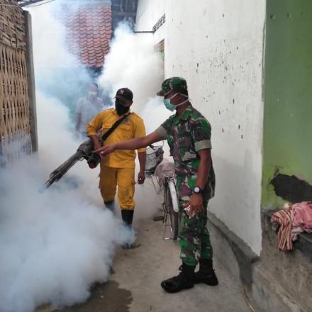 Kegiatan Fogging Pemberantasan Sarang Nyamuk