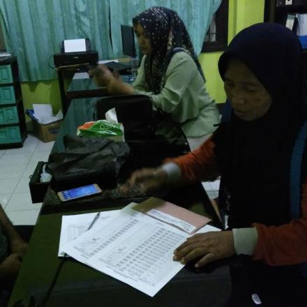 Rapat Koordinasi dan Pembagian BOP KPPS