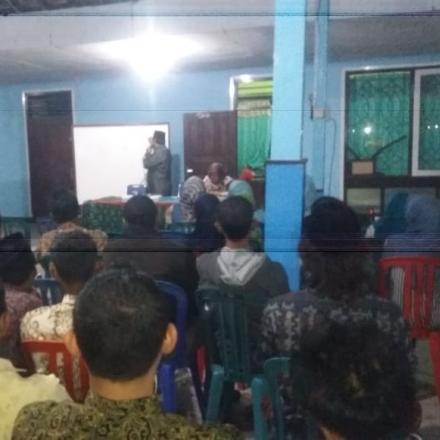 Sosialisasi Tahapan Lanjutan Pilkades Desa Balongbesuk