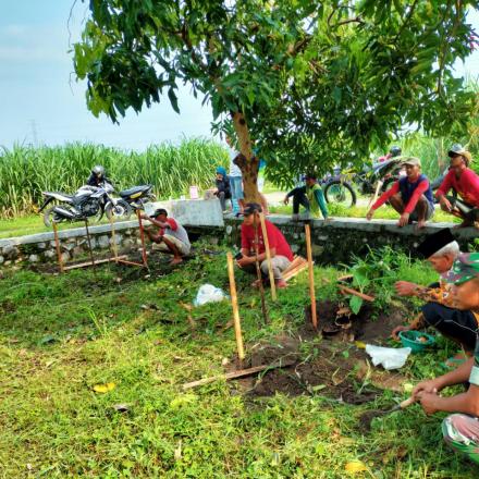 Pembangunan Gubug Tani