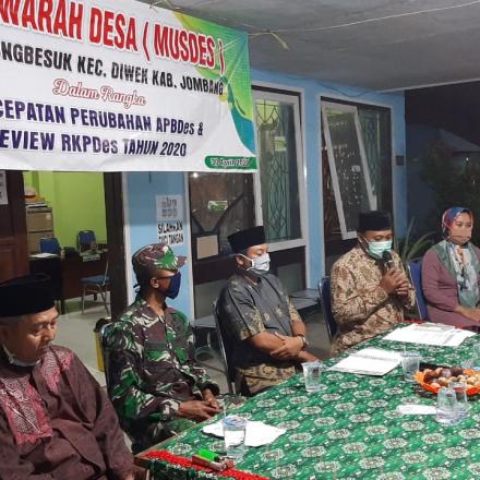 Musyawarah Desa Dalam Rangka Percepatan Perubahan APBDes