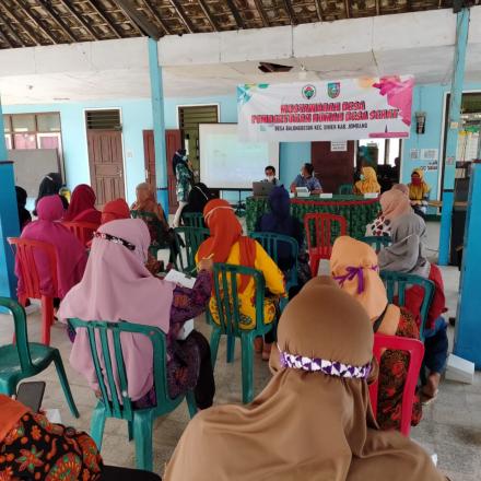 Sosialisasi dan Pembentukan Rumah Desa Sehat