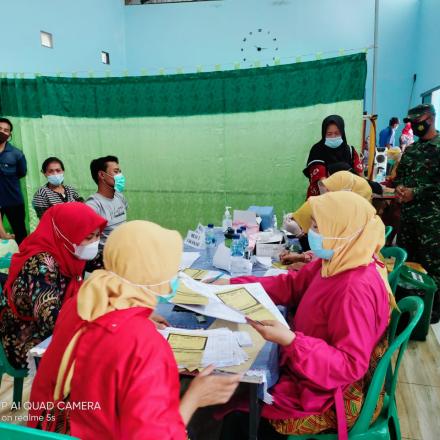 Vaksinasi Covid19 Dosis Pertama Tahap Ke Pertama