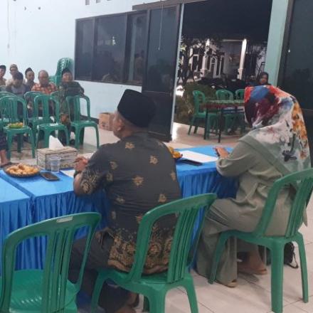 Rapat Koordinasi Sedekah Desa dan Pengajian Diba Qubro