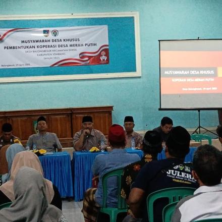 Musdesus Pembentukan Koperasi Merah Putih