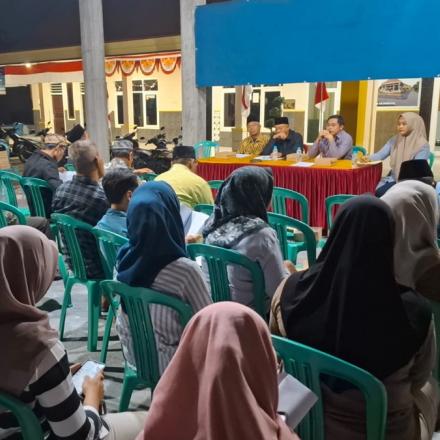 Kepanitiaan Penjaringan Perangkat Desa Terbentuk, Siap Laksanakan Tugas