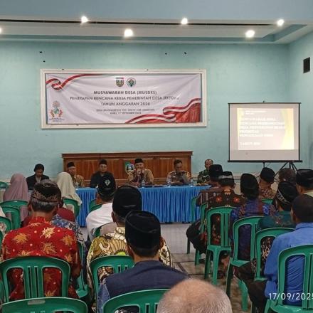 Musyawarah Desa (RKPDes) 2026 Desa Balongbesuk