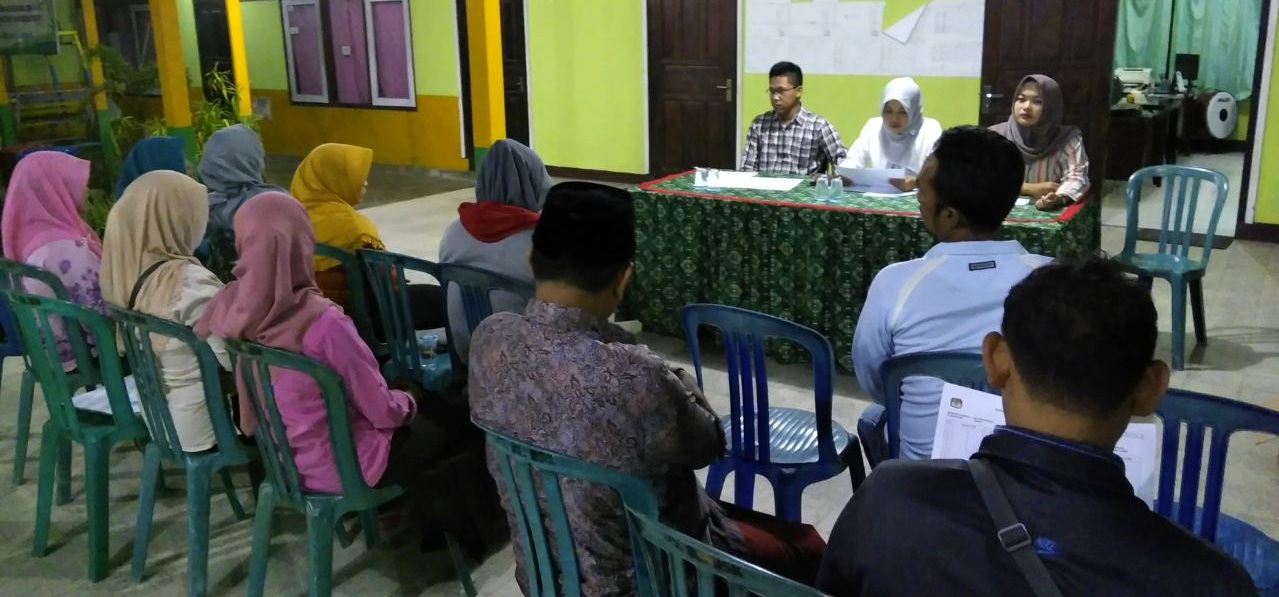 Rapat Pleno Hasil Pemutakhiran Data Desa Balongbesuk