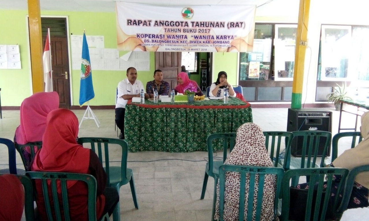 Rapat Tahunan KopWan Balongbesuk