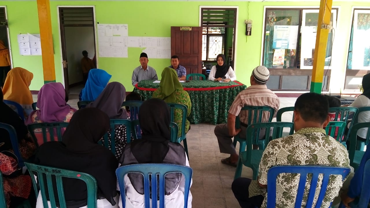 Sosialisasi Pencairan Dana Lembaga Desa Balongbesuk