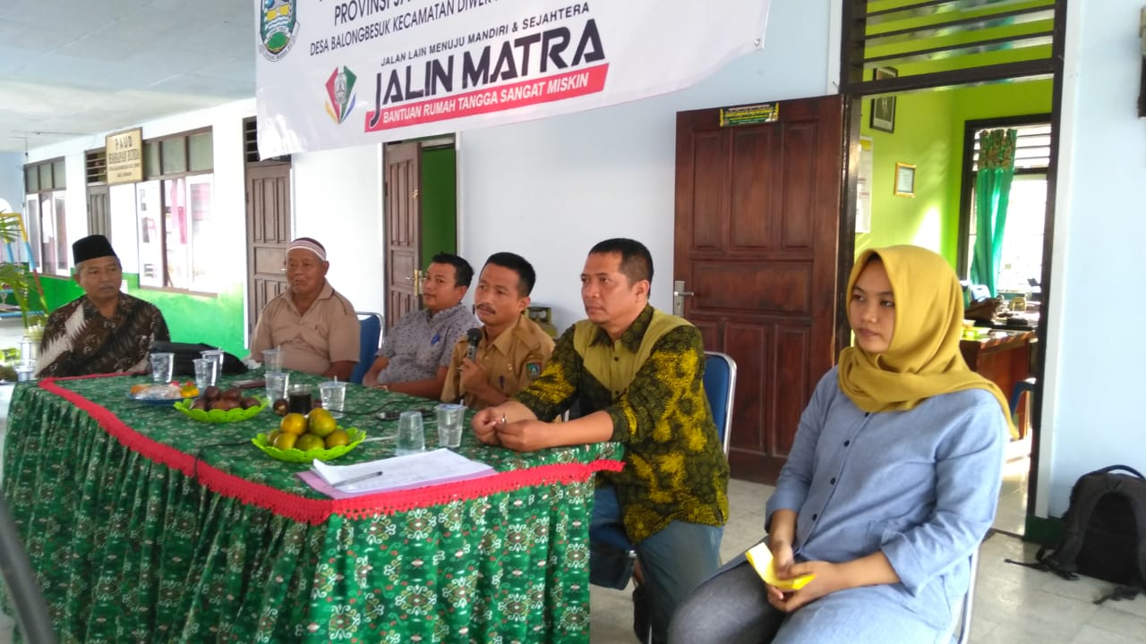 Penyerahan Bantuan RSTM Program Jalin Matra