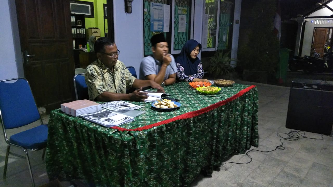 Sosialisasi Kegiatan Jalan Sehat Kreasi