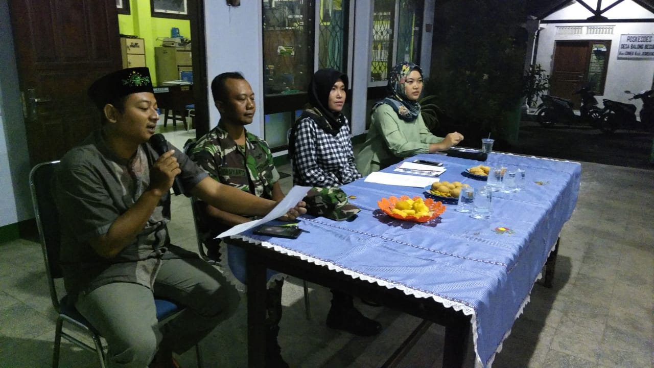 Rapat Koordinasi dan Pembagian BOP KPPS