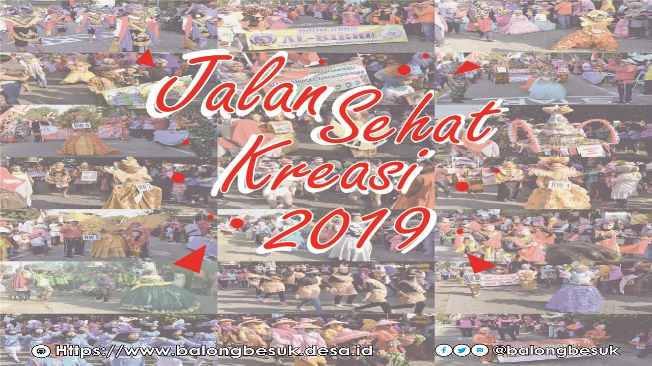 Keseruan Jalan Sehat Kreasi 2019