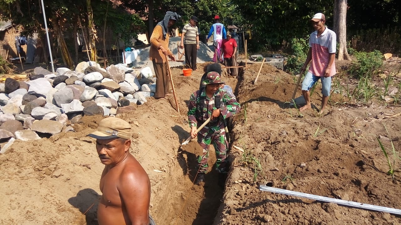 Pembangunan TPT Jalan Dusun Mojosongo