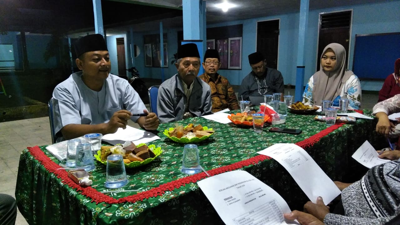 Musyawarah Rencana Anggaran PAD Tahun 2020