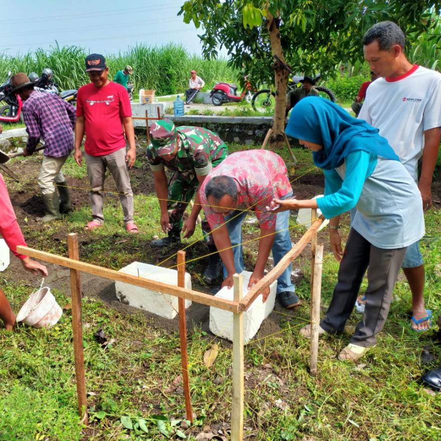 Pembangunan Gubug Tani