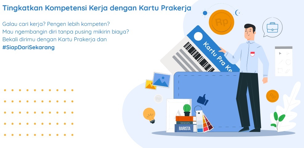 Kartu Pra Kerja sudah di Buka, Silakan Daftar